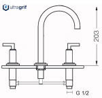 LAVATORIO JAGGER LEVER - Image 2