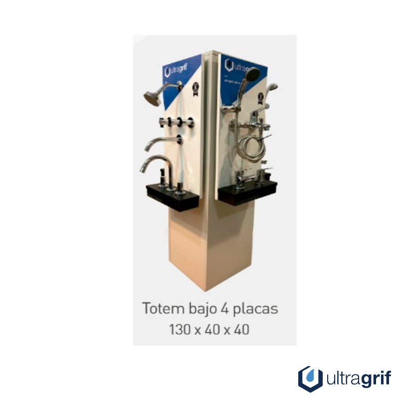 Totem bajo de 8 unid. Totem bajo de 4 placas. - Image 1