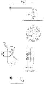 DUCHA FLYNN GOLD - Image 2